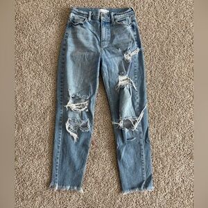 Cello Light Blue Distressed Jeans